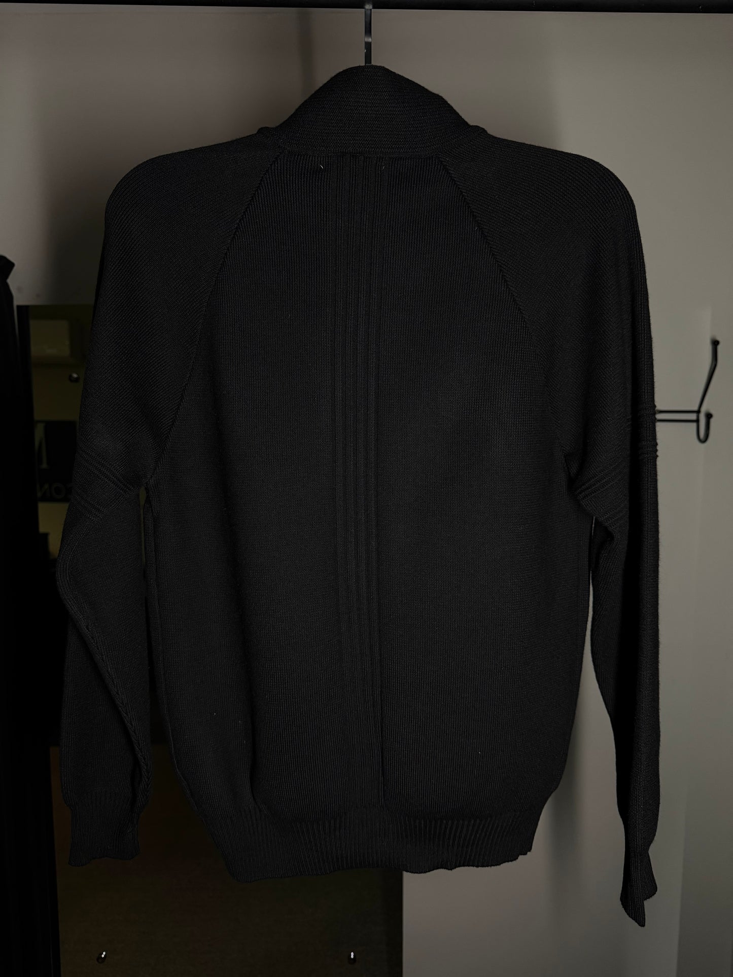 Quarter Zip Crystal - Preto