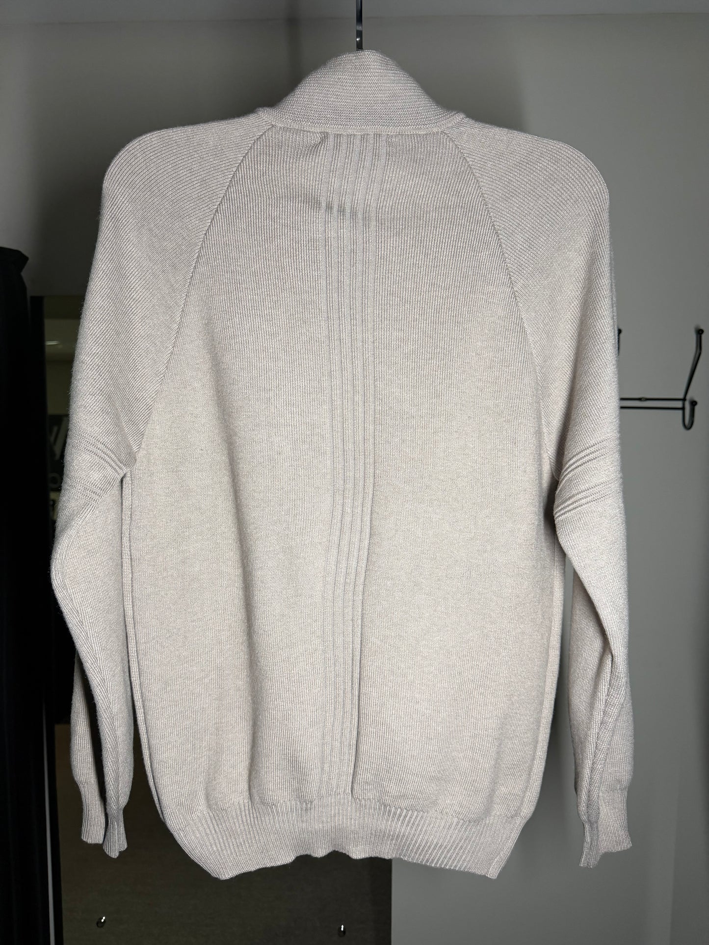 Quarter Zip Crystal - Marrom Claro