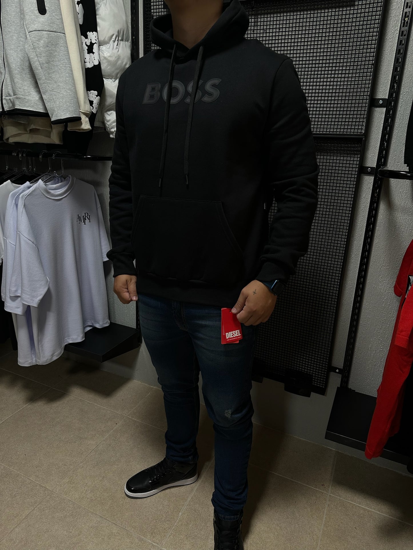 Moletom Hugo Boss - Preto