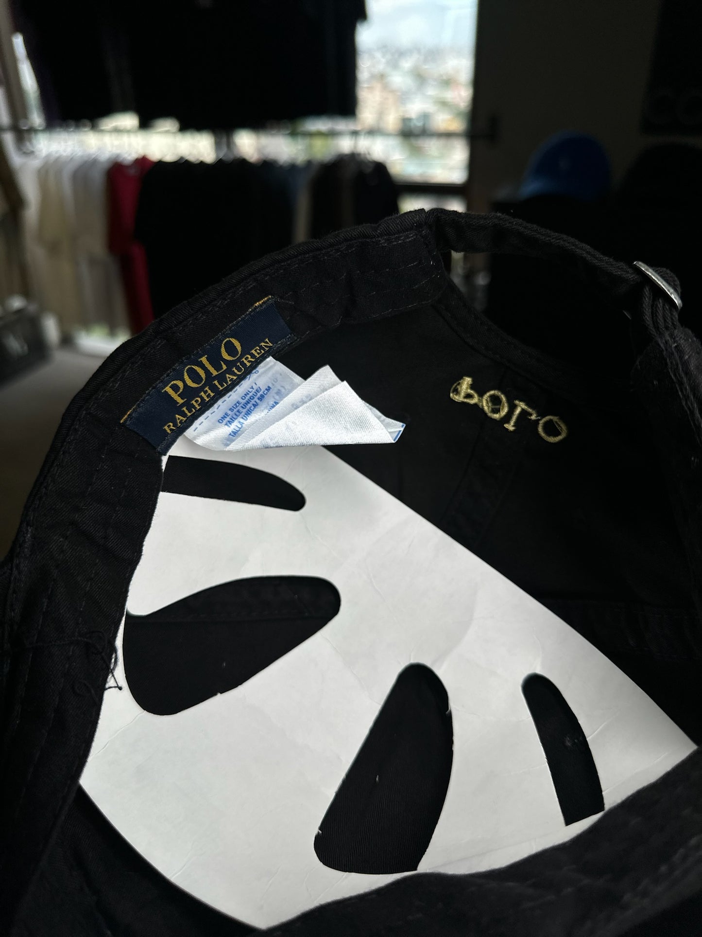 Boné Polo Ralph Lauren com logo bordado