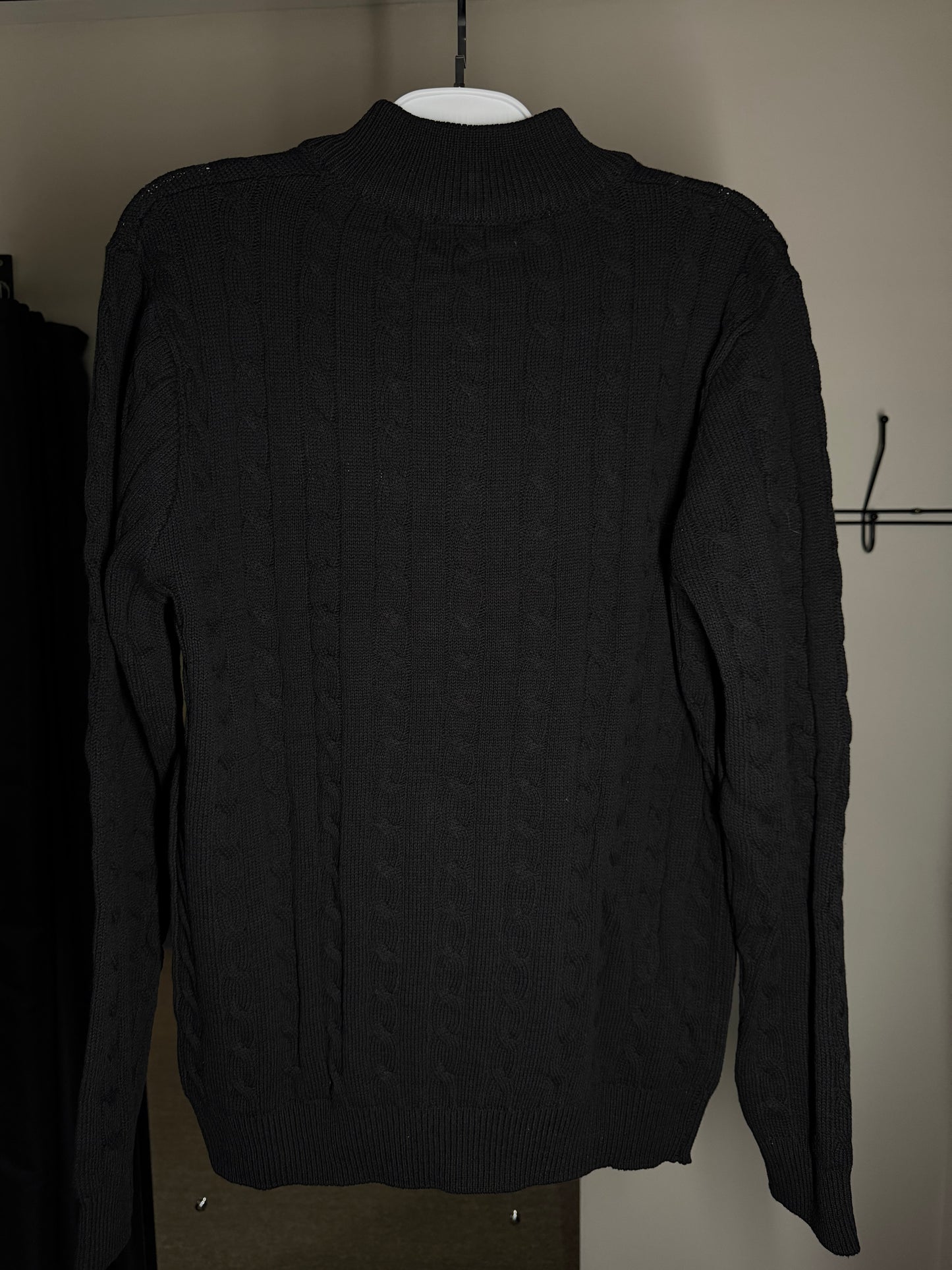 Quarter Zip Suéter RALPH LAUREN - Preto