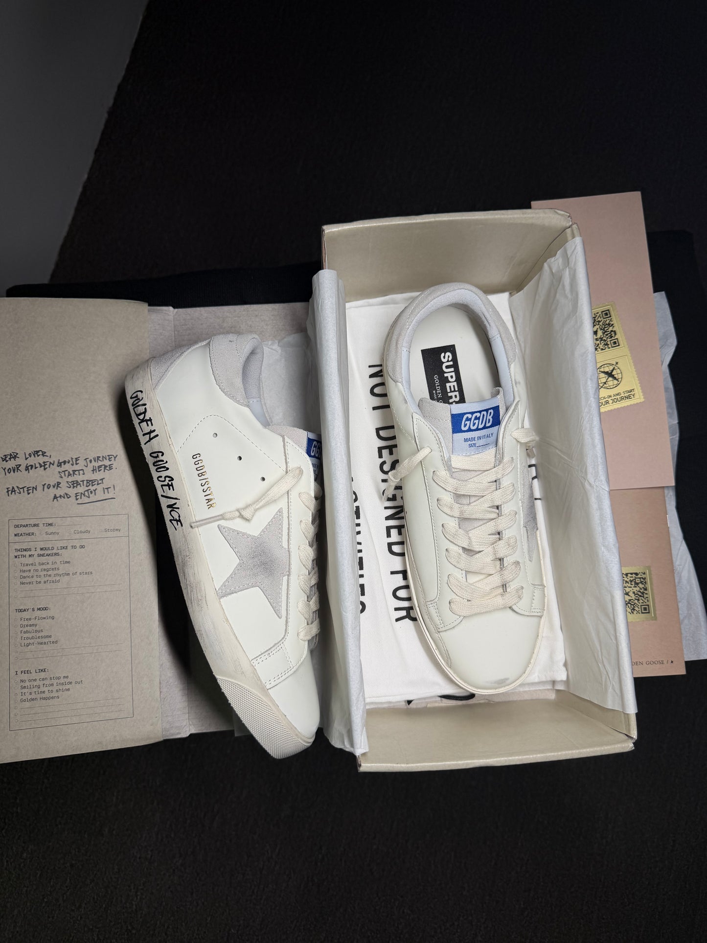 Tênis GOLDEN GOOSE Superstar de cano baixo