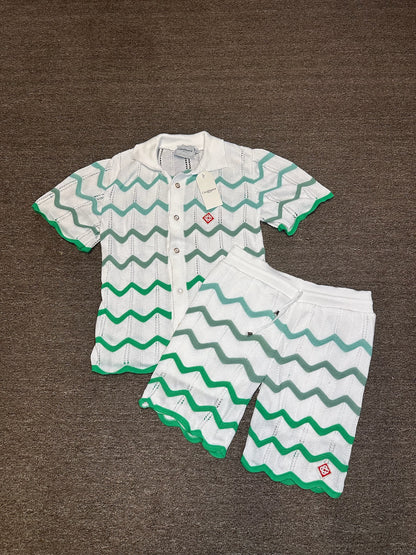 Conjunto Casablanca crochet