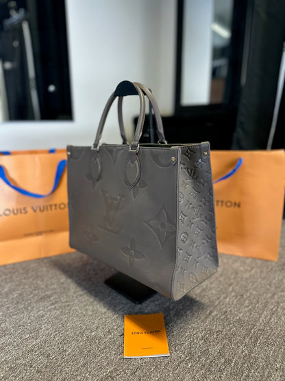 Bolsa LV OnTheGo - Couro Monogram Empreinte