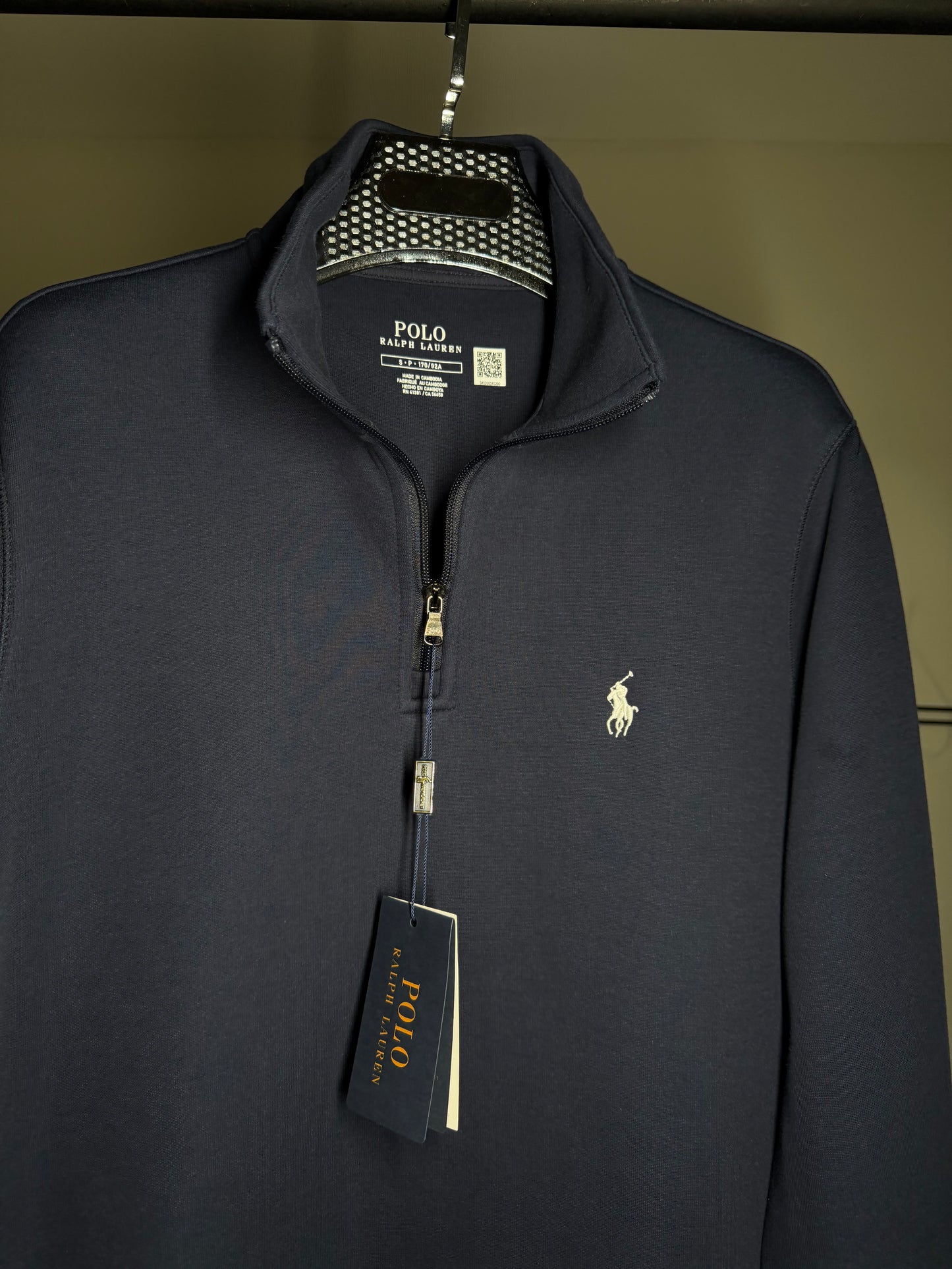 Quarter Zip RALPH LAUREN - Marinho