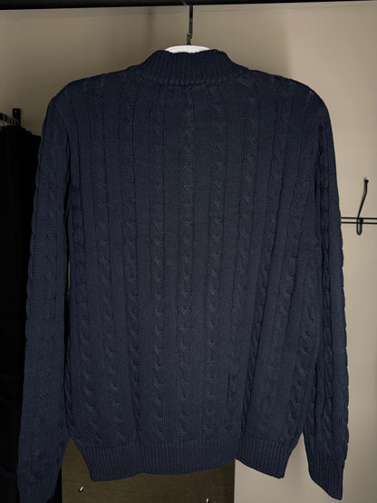 Quarter Zip Suéter RALPH LAUREN - Azul Marinho
