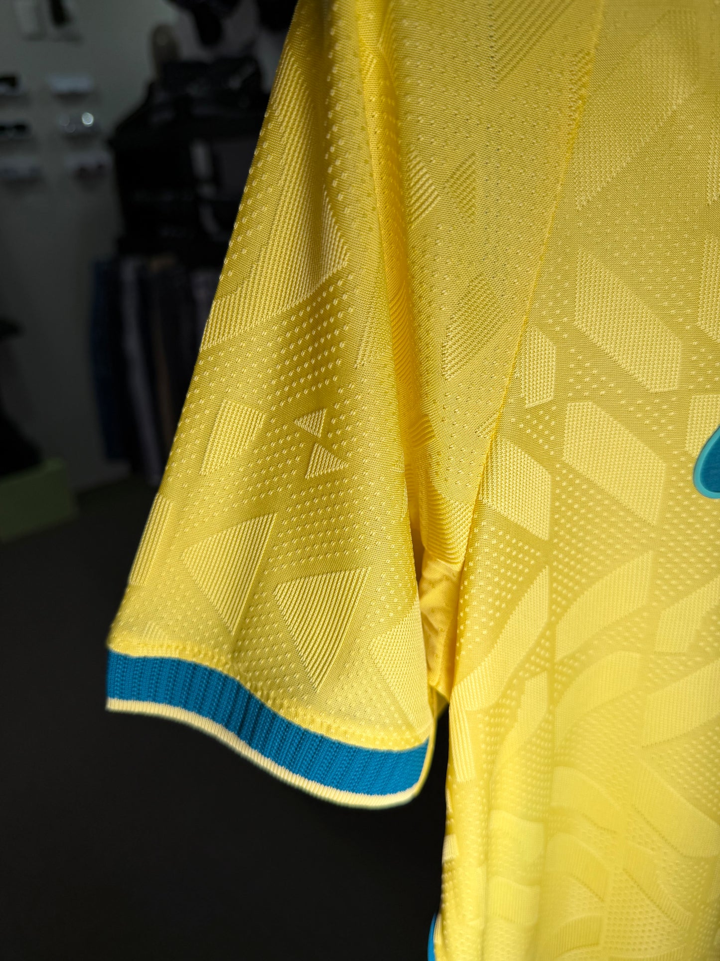 Camisa Brasil Nike I 2026/27 Jogador Masculina 1:1 Amarela