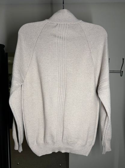 Quarter Zip Crystal - Marrom Claro