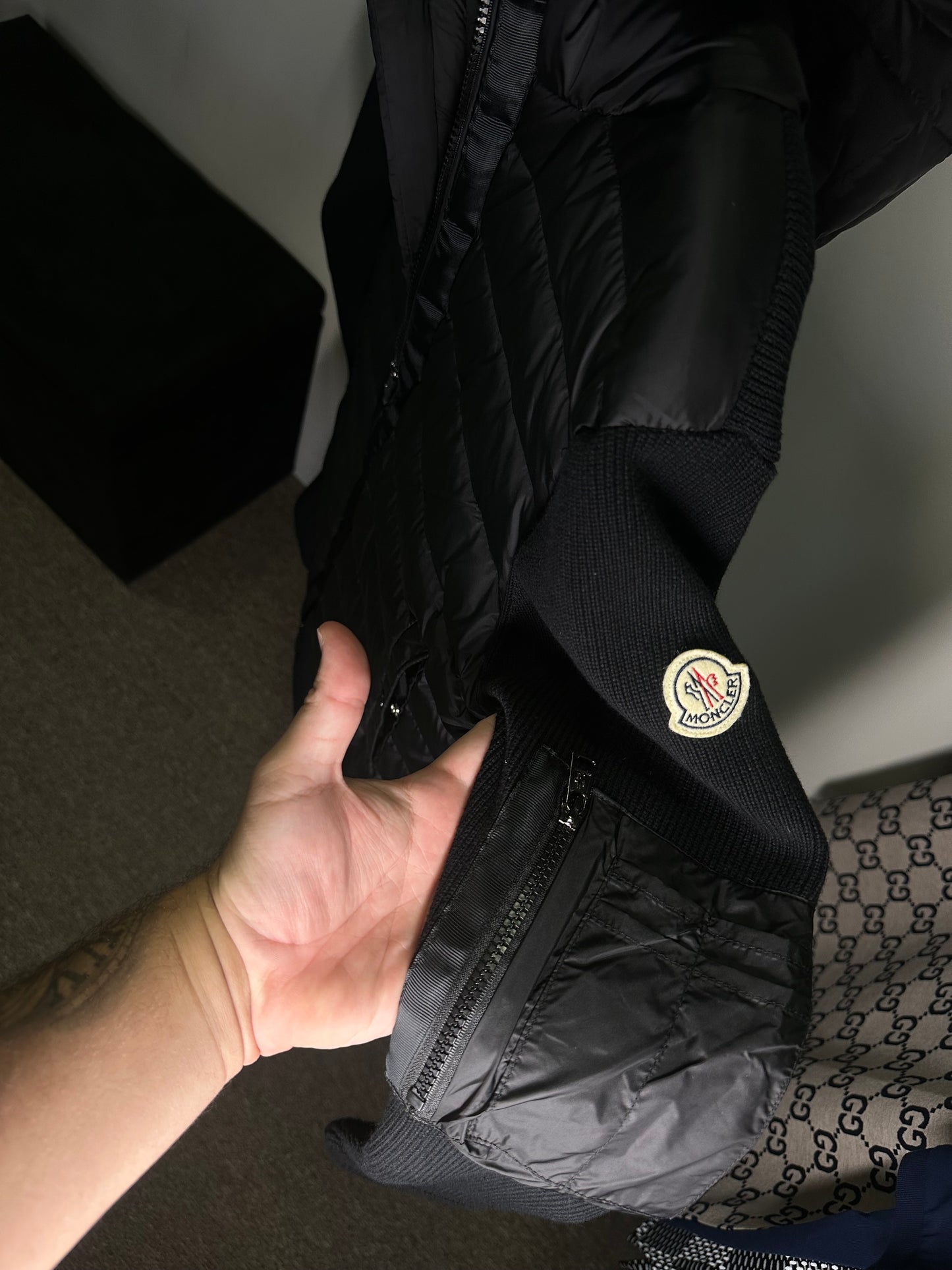 Jaqueta Cardigan MONCLER - com capuz