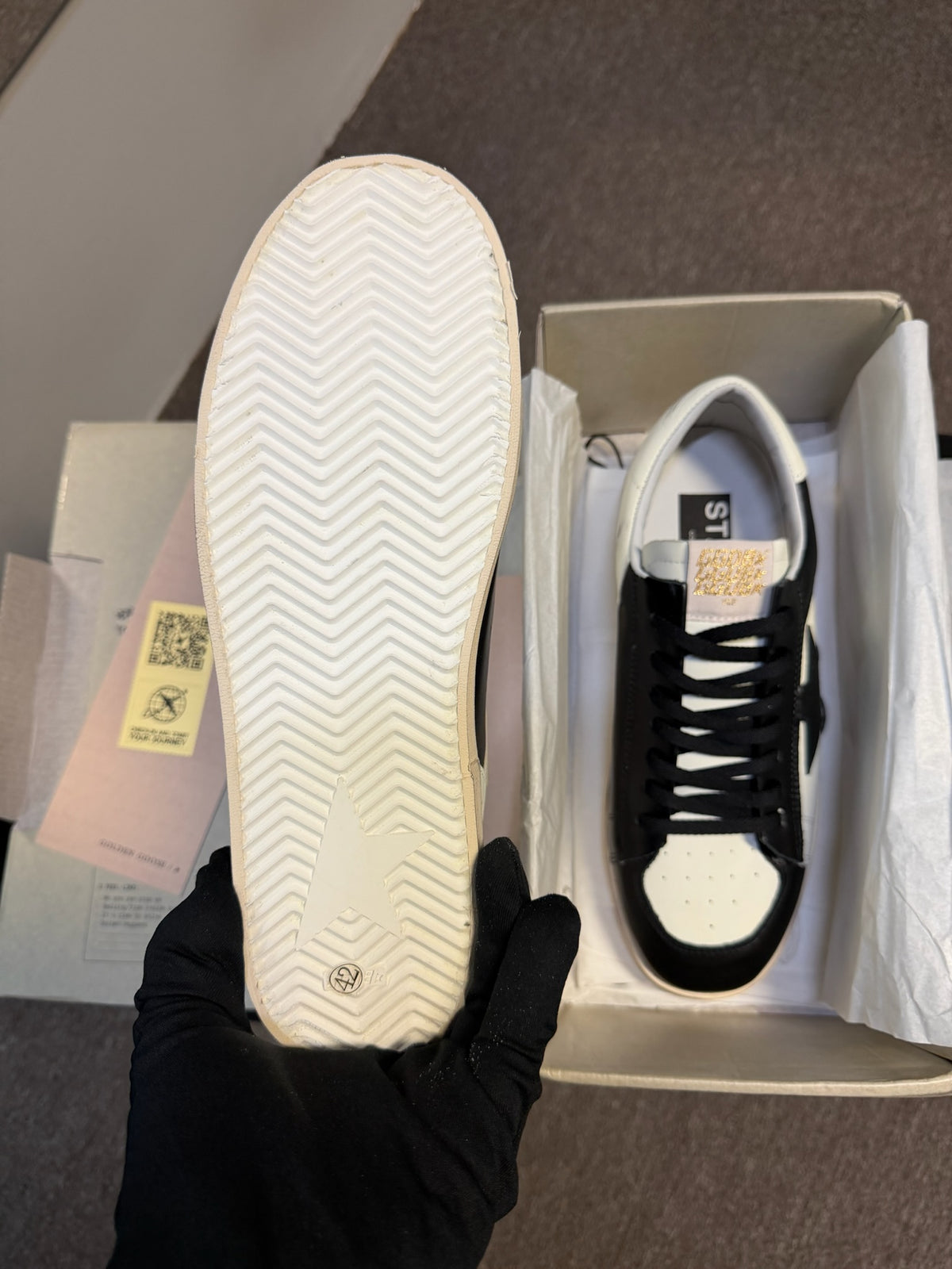 Tênis GOLDEN GOOSE Stardan com cadarço