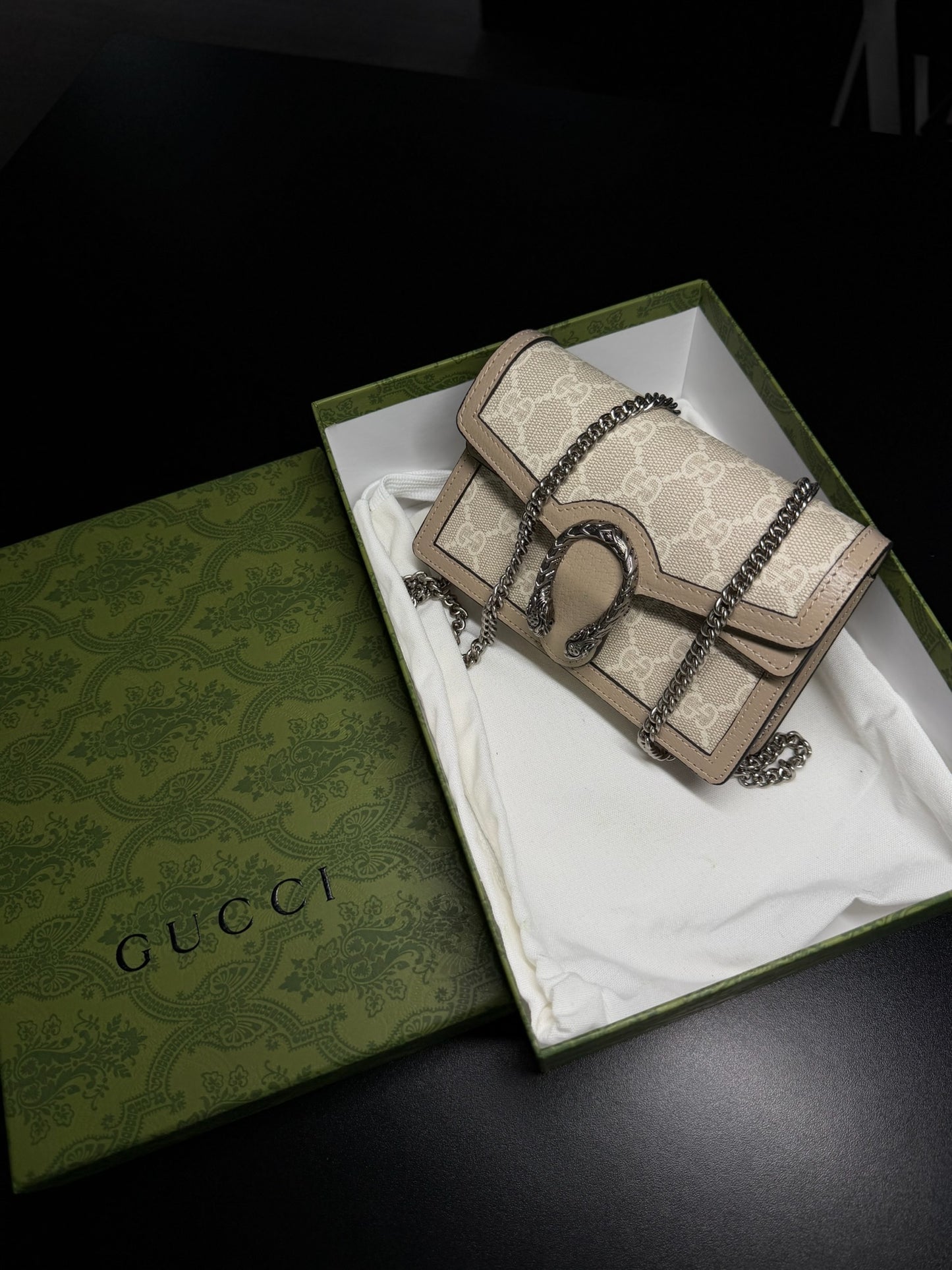 Bolsa GUCCI GG SUPREME DIONYSUS SUPER MINI