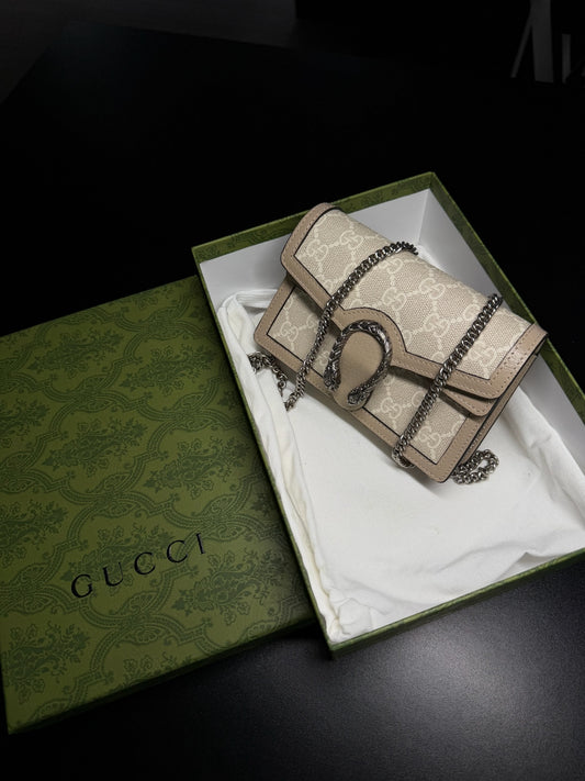 Bolsa GUCCI GG SUPREME DIONYSUS SUPER MINI