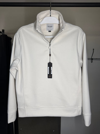 Quarter Zip Boxer - Bege