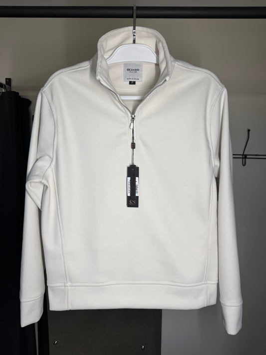 Quarter Zip Boxer - Bege