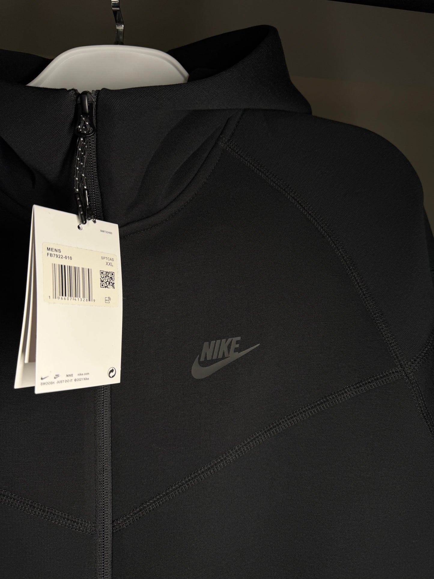 Conjunto NIKE TECH FLEECE - Preto Full