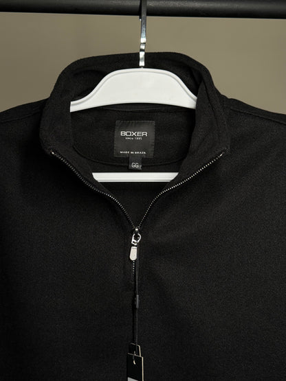 Quarter Zip Boxer - Preto