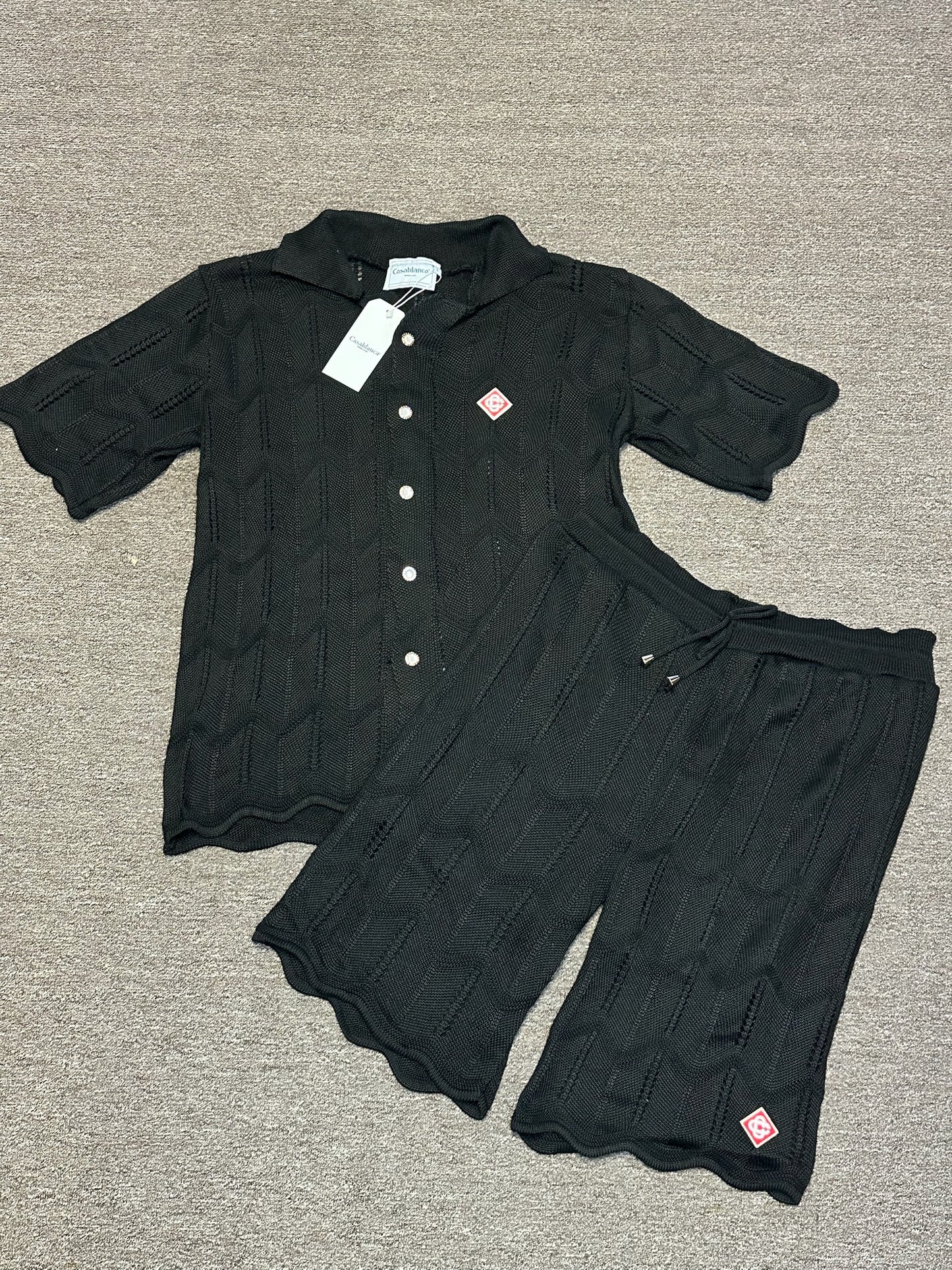 Conjunto Casablanca crochet