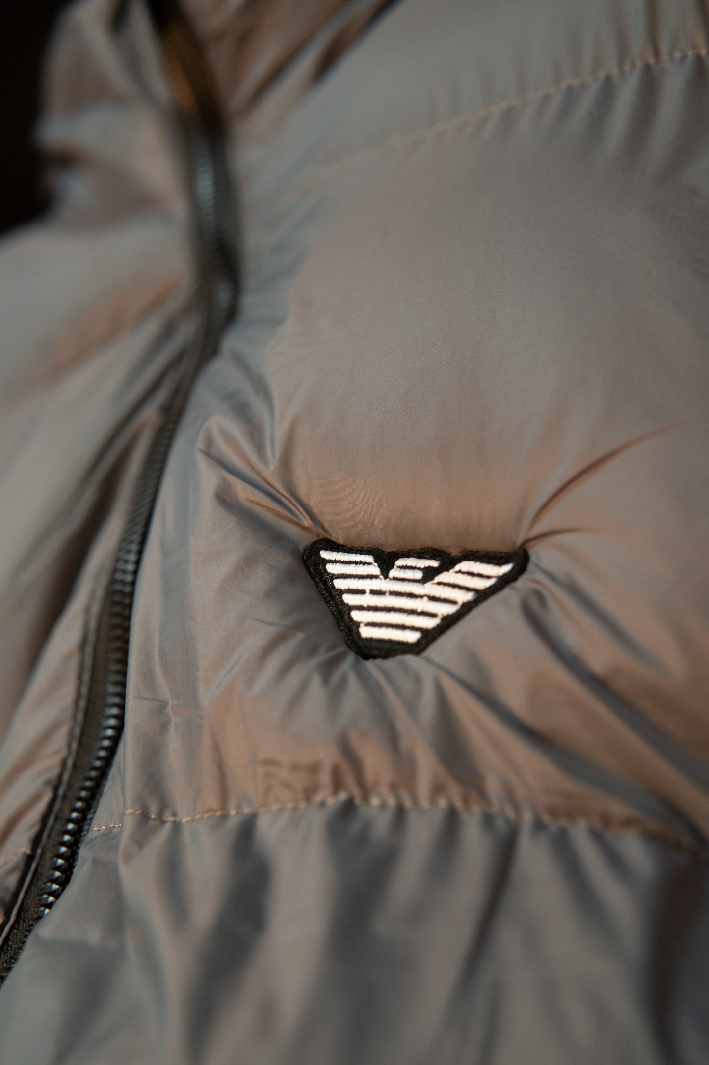 Jaqueta Emporio Armani - Cinza E Preta