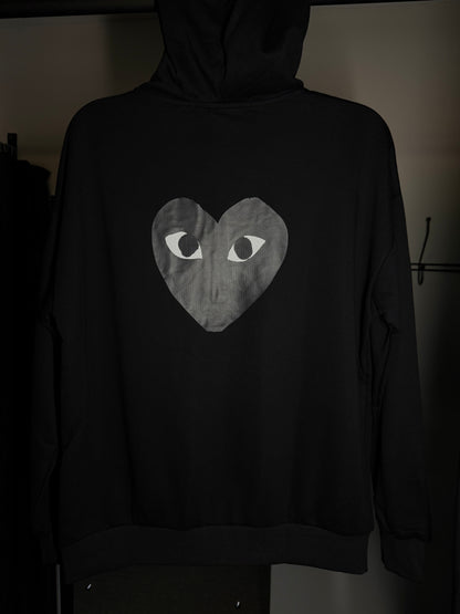 Casaco Comme Des Garçons Play - Preto