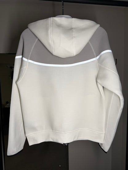 Casaco NIKE TECH FLEECE - Branco e Cinza