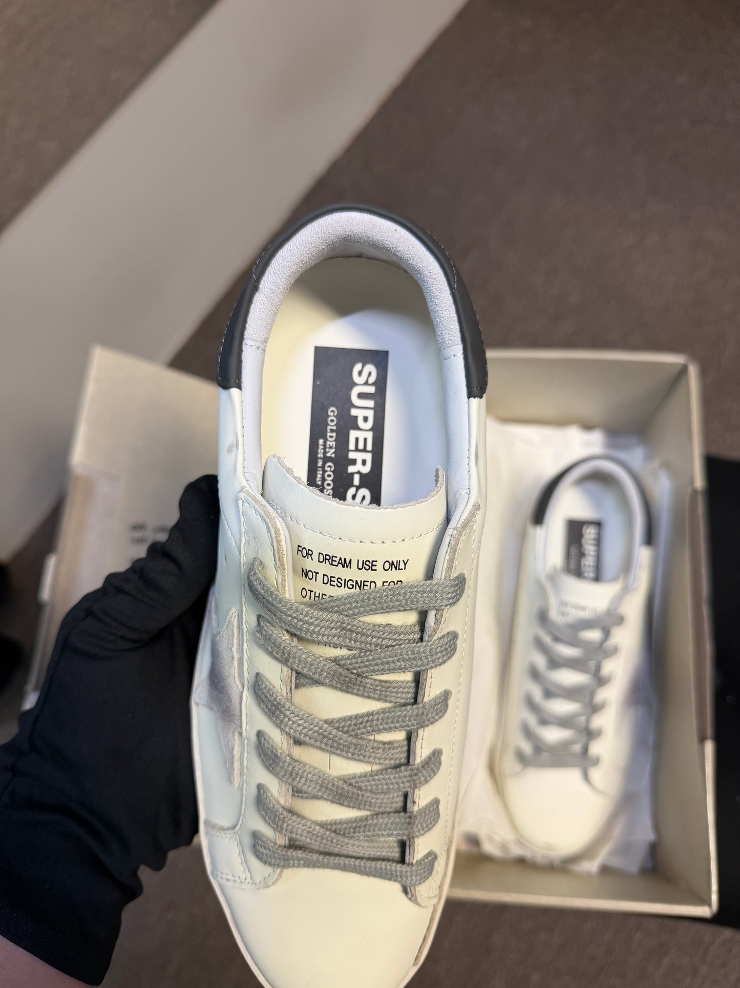 Tênis GOLDEN GOOSE Deluxe Brand Superstar de cano baixo