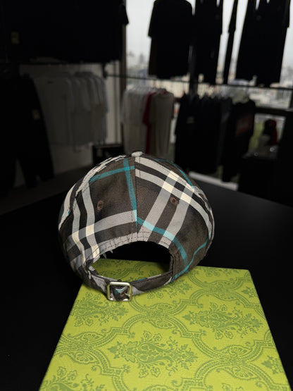 Boné BURBERRY - beisebol xadrez