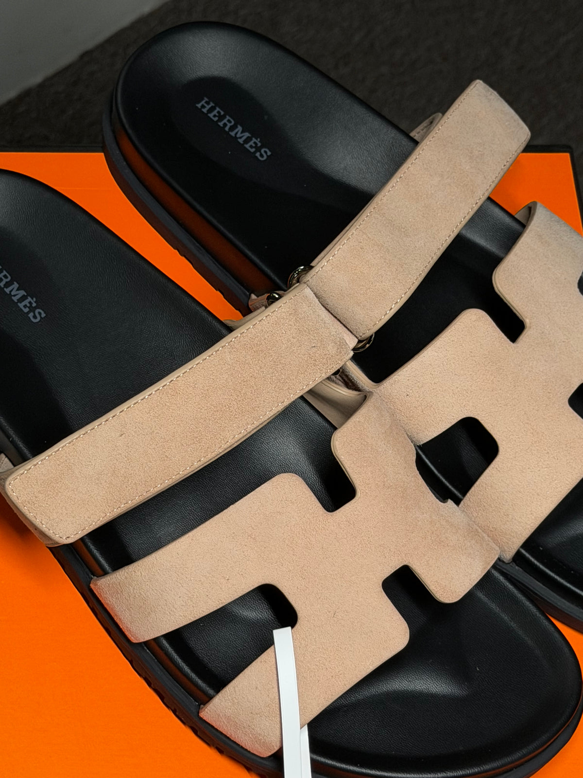 Sandália Chypre Hermès - Beige Albâtre