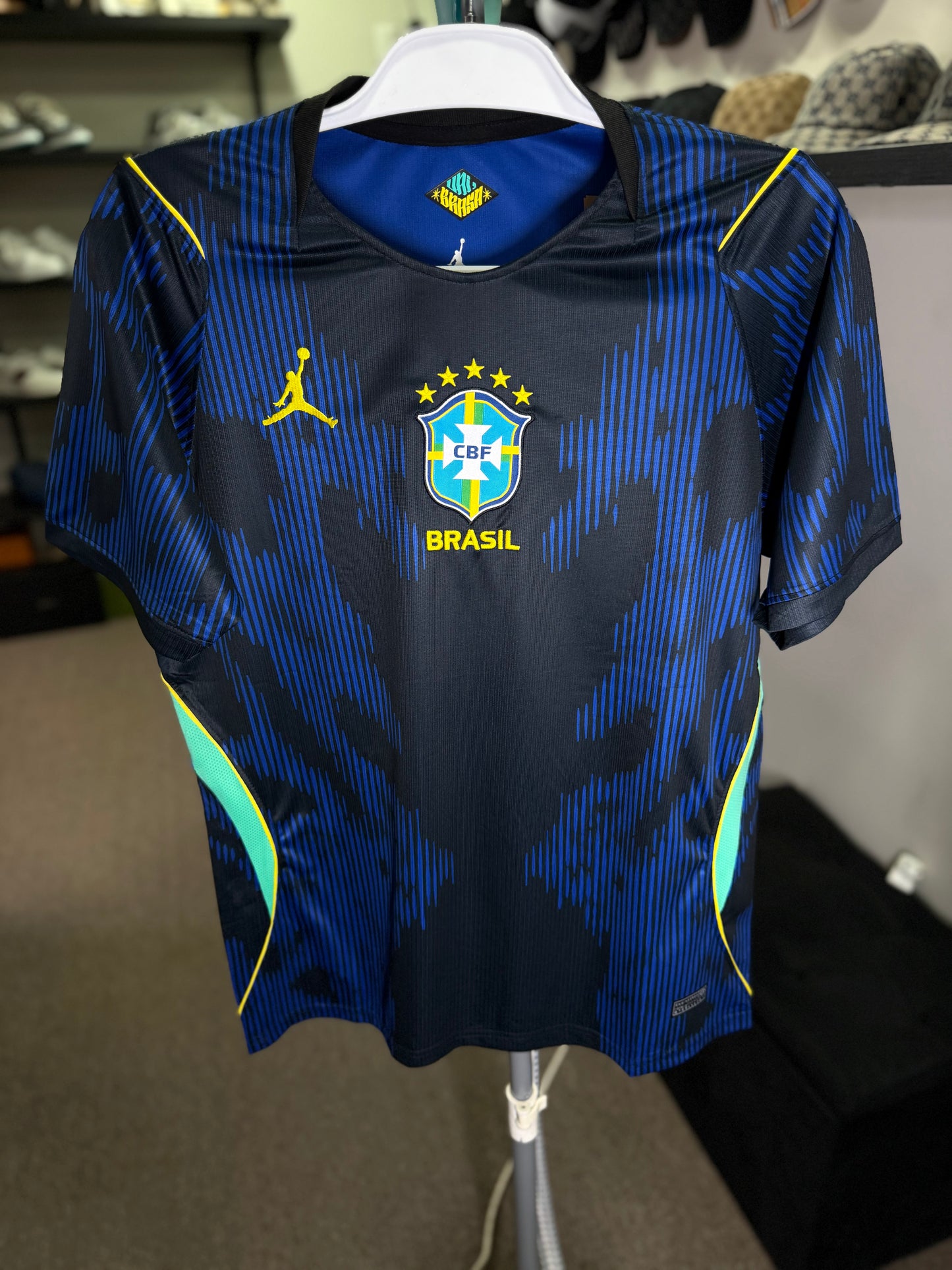 Camisa Brasil Nike I 2026/27 Torcedor Masculina 1:1 Azul
