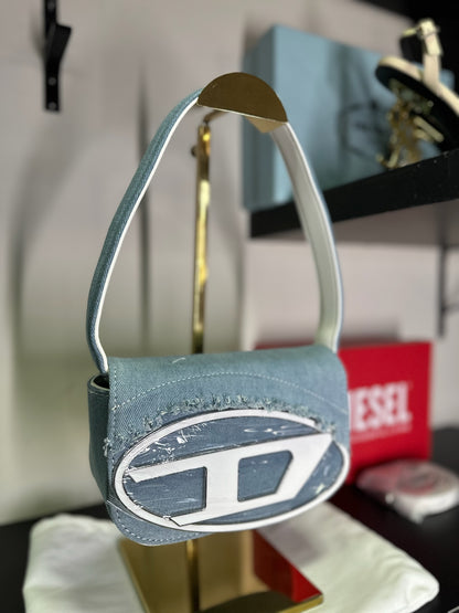 DIESEL bolsa de ombro 1DR jeans