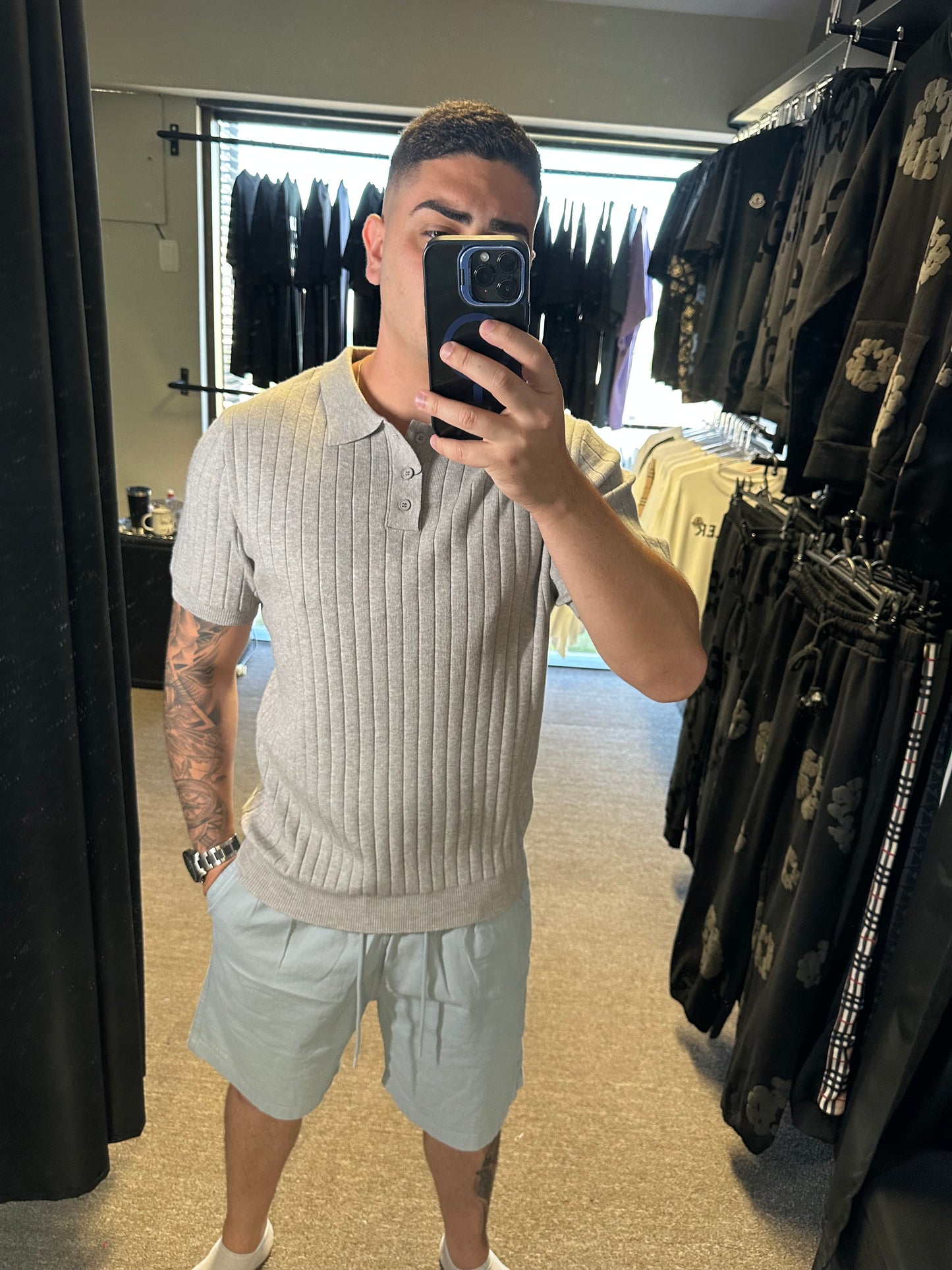 POLO ITALIANA🇮🇹 - Cinza