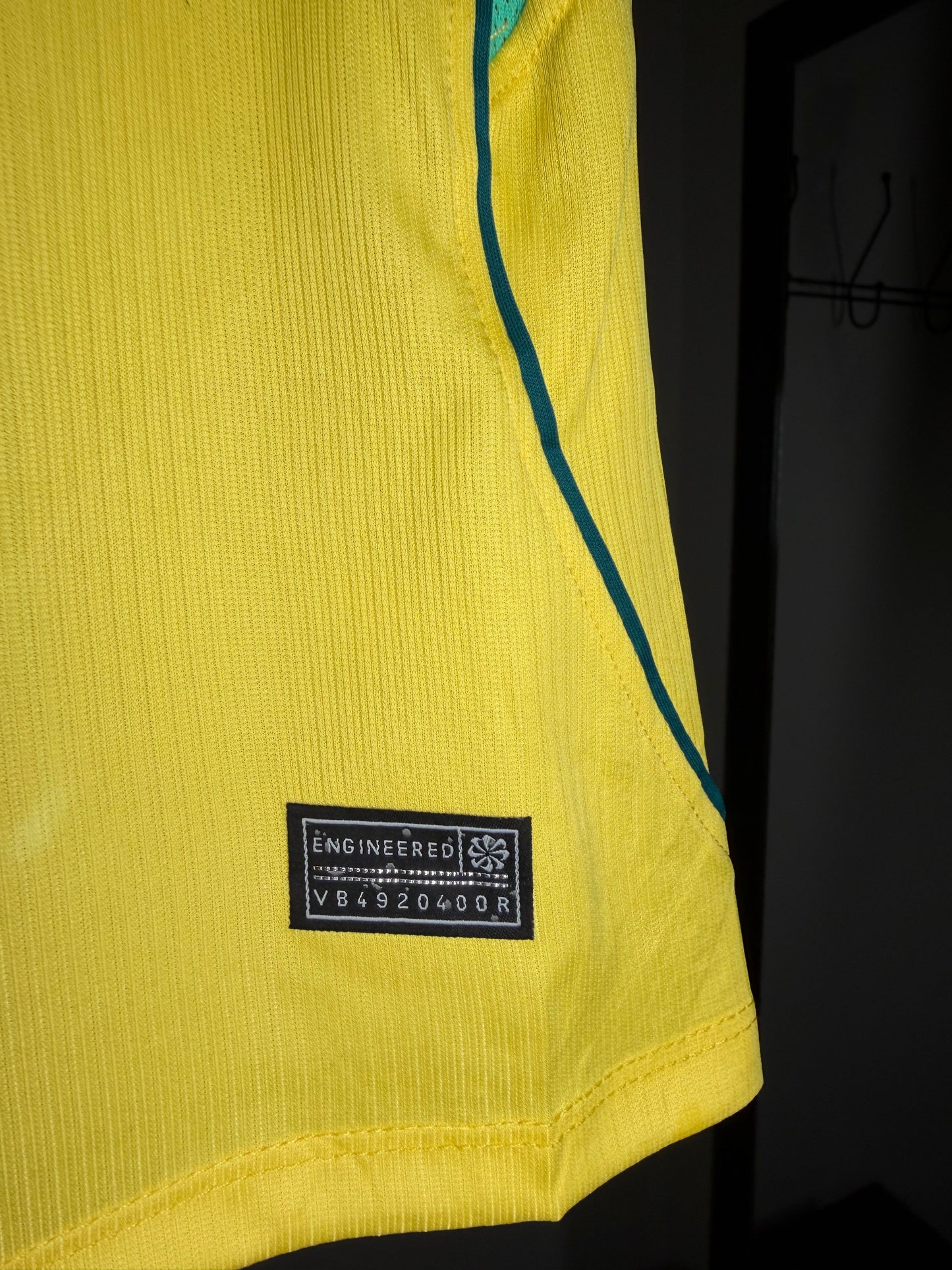 Camisa Brasil Nike I 2026/27 Torcedor Feminina 1:1 Amarela