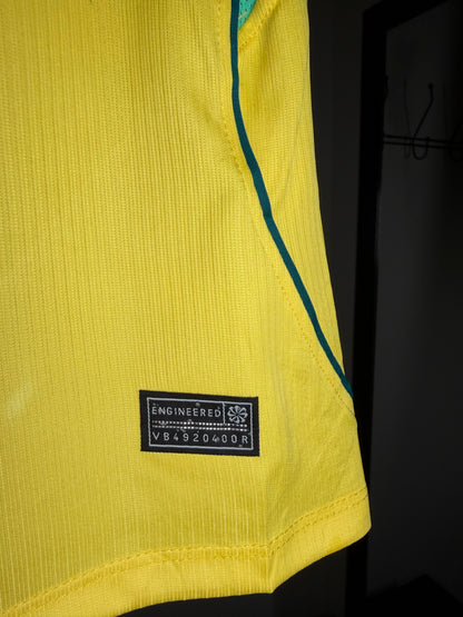 Camisa Brasil Nike I 2026/27 Torcedor Feminina 1:1 Amarela