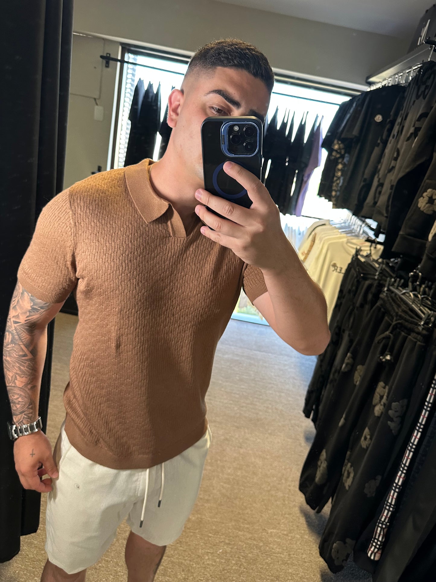 POLO ITALIANA🇮🇹 - Marrom