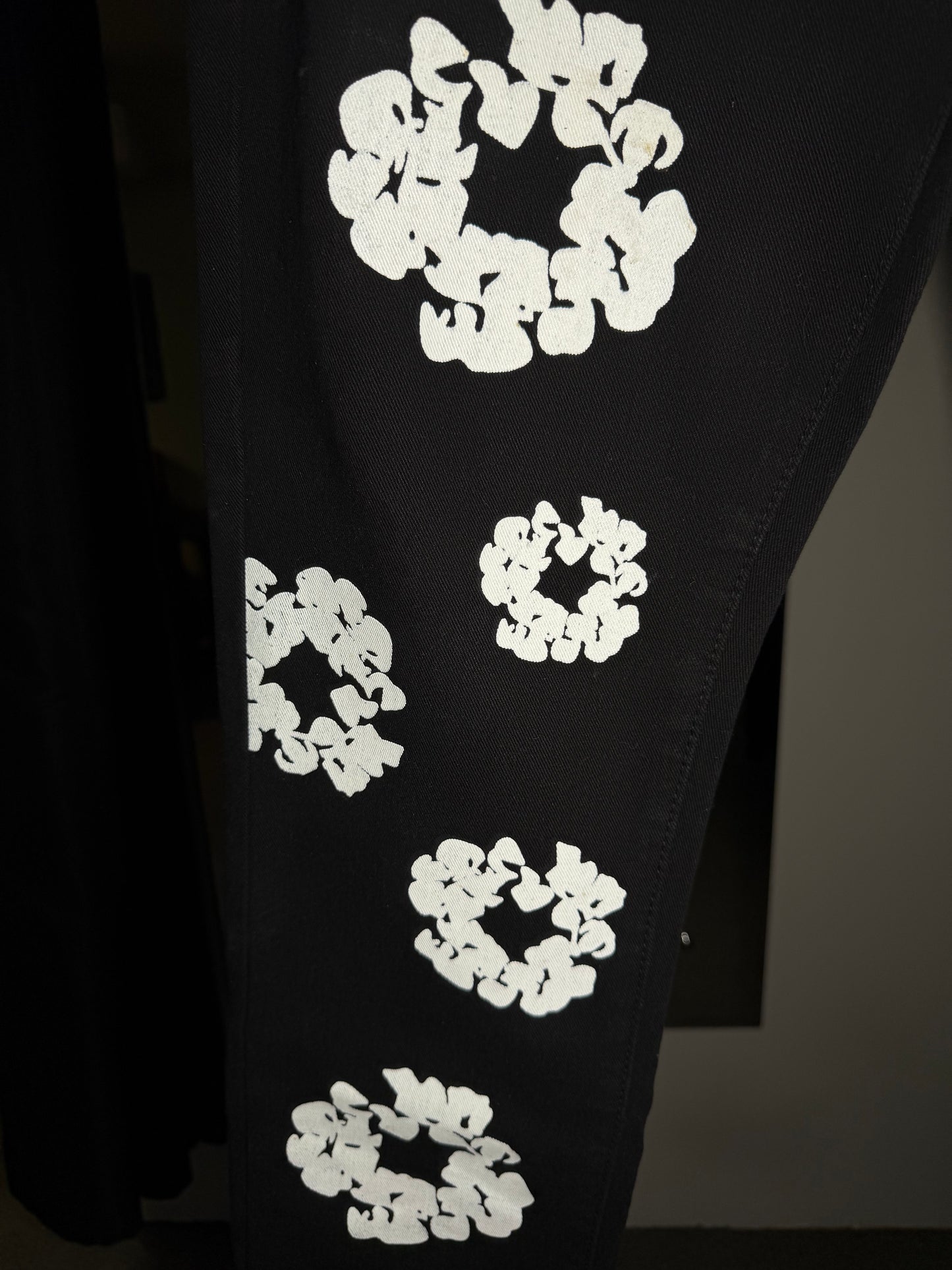 Levi's x Denim Tears Calça Cotton Wreath Black
