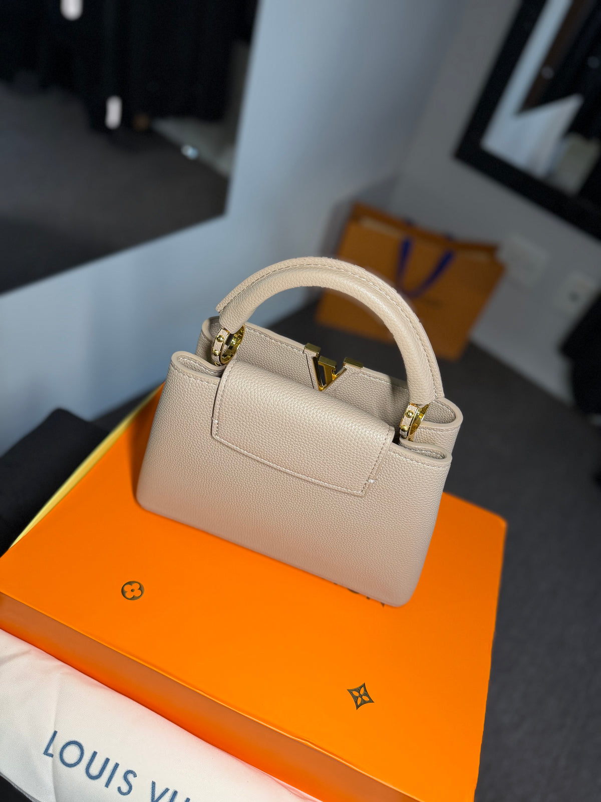 Bolsa LV Capucines MM