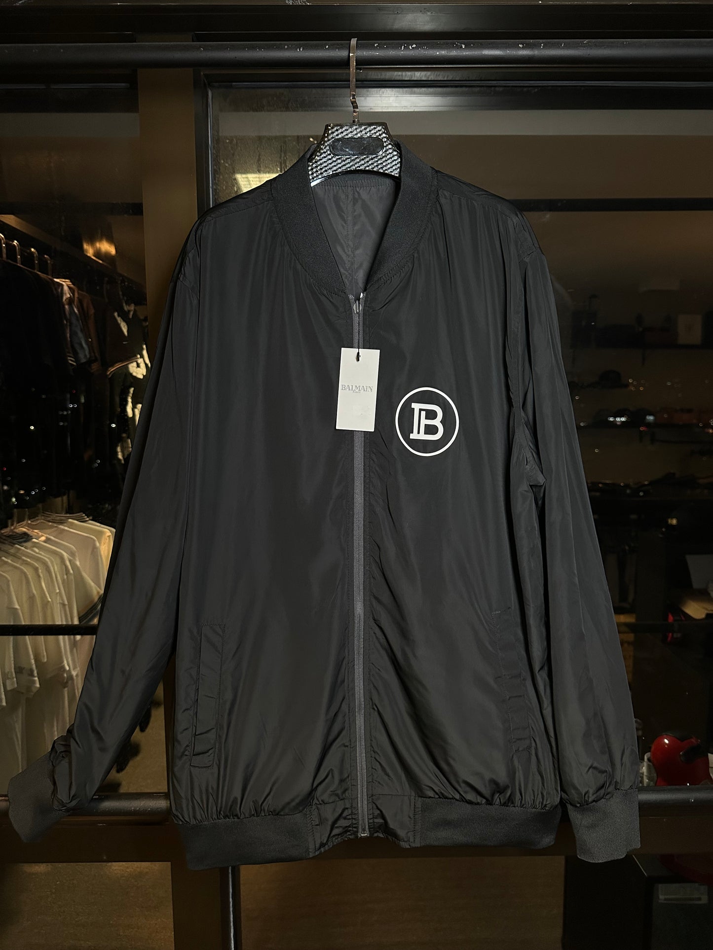 Jaqueta Balmain Dupla Face - 2 em 1 - costas lisa