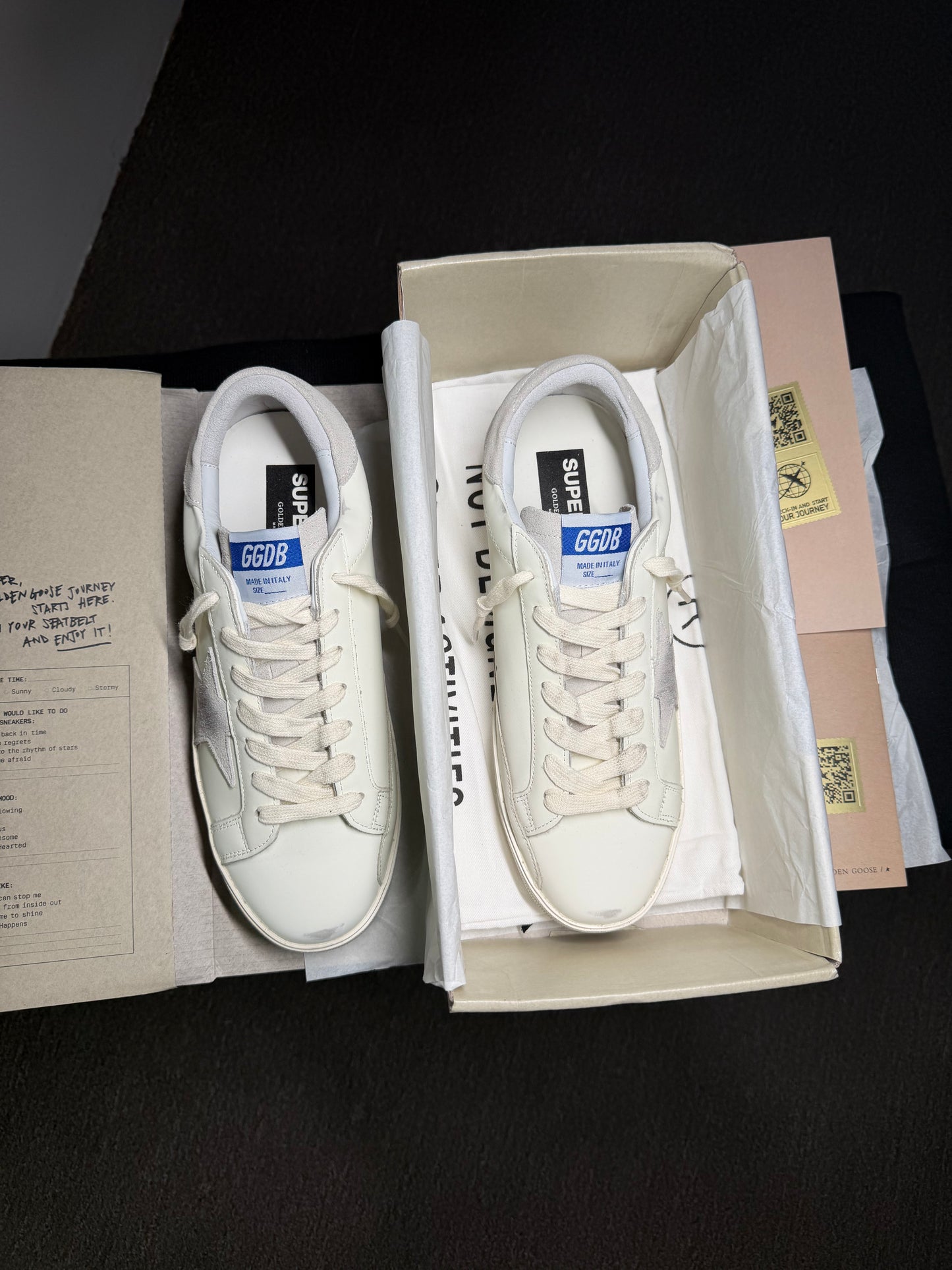 Tênis GOLDEN GOOSE Superstar de cano baixo