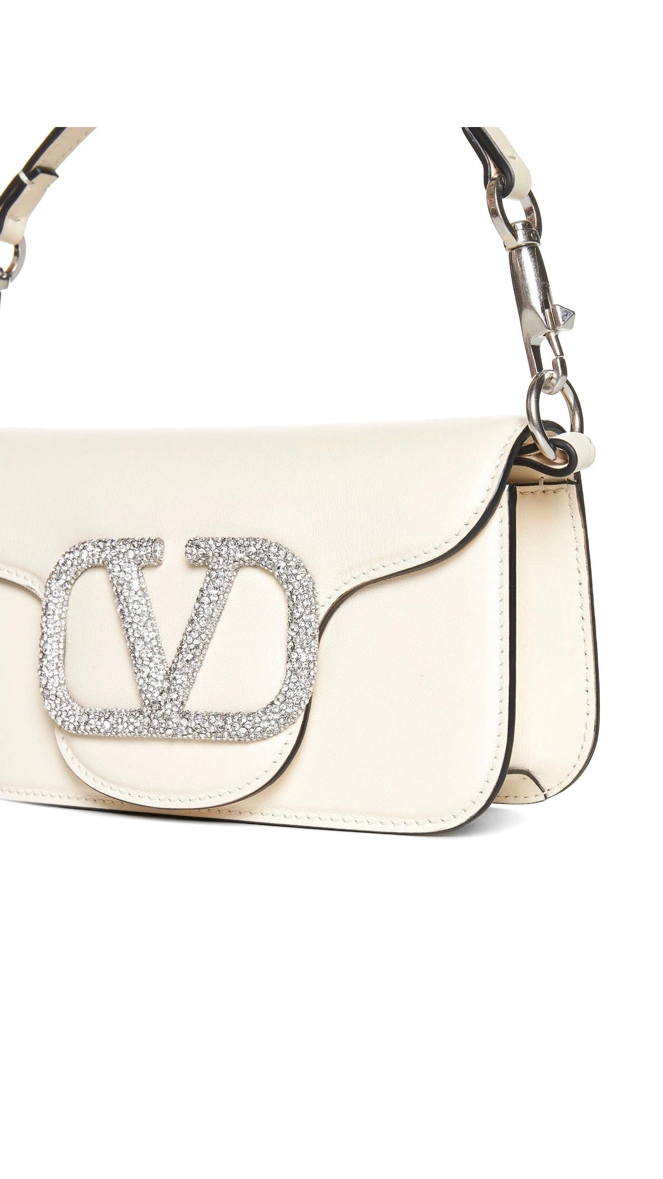 Bolsa VALENTINO GARAVANI - Bolsa Locó pequena com aplicação de cristais