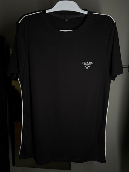 Camiseta PRADA Milano - Preta