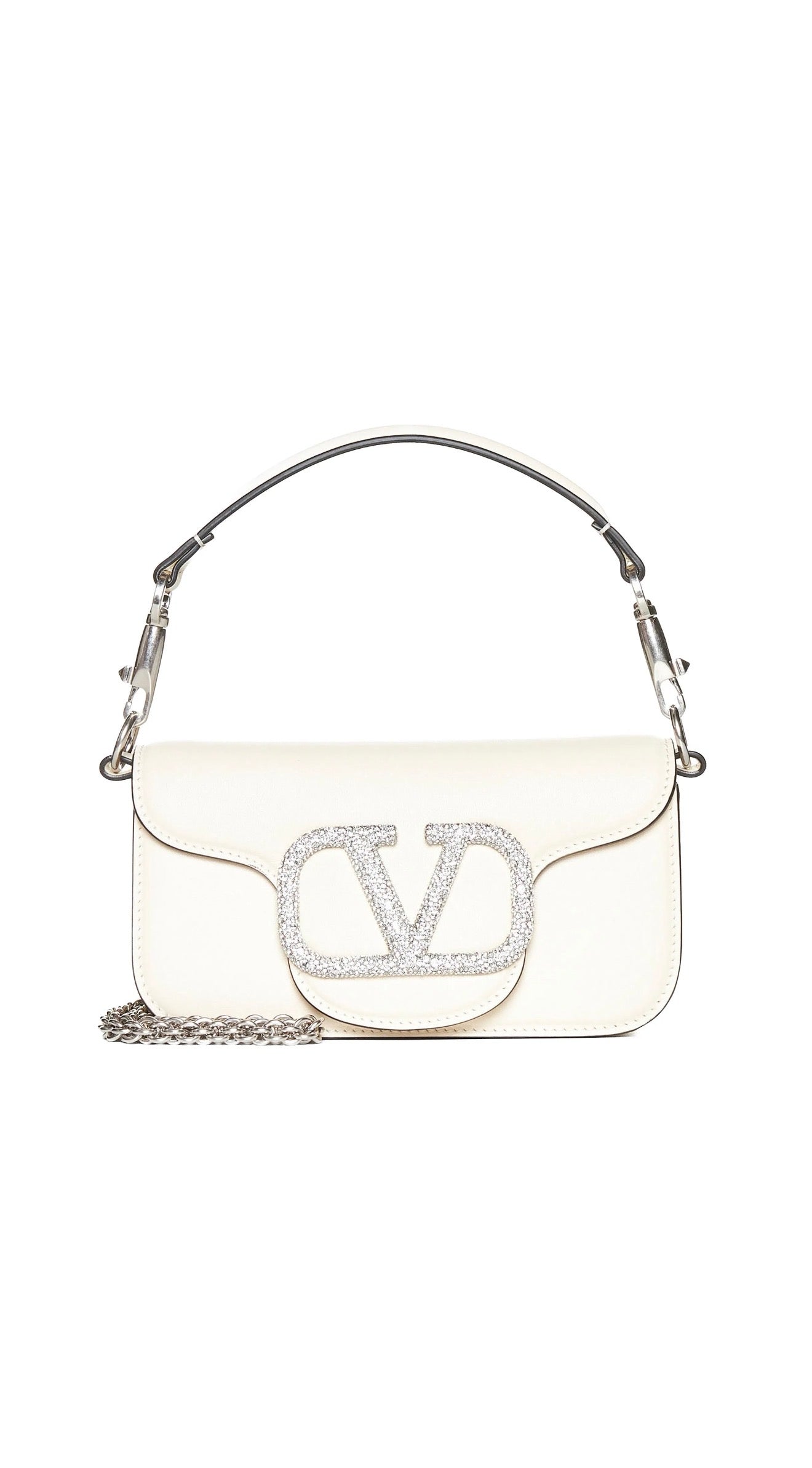 Bolsa VALENTINO GARAVANI - Bolsa Locó pequena com aplicação de cristais