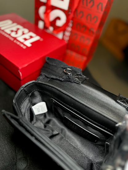DIESEL bolsa de ombro 1DR em canvas