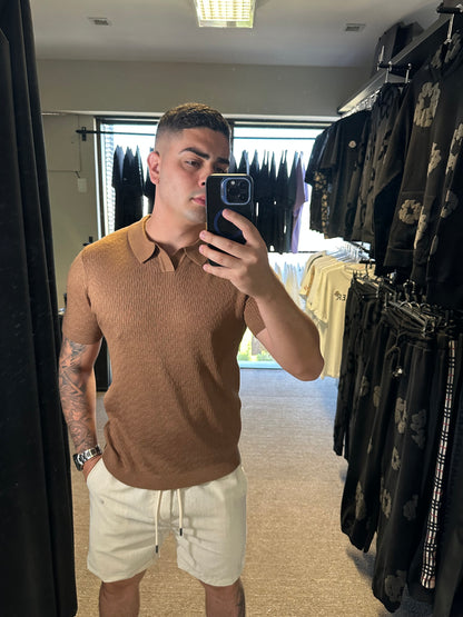 POLO ITALIANA🇮🇹 - Marrom