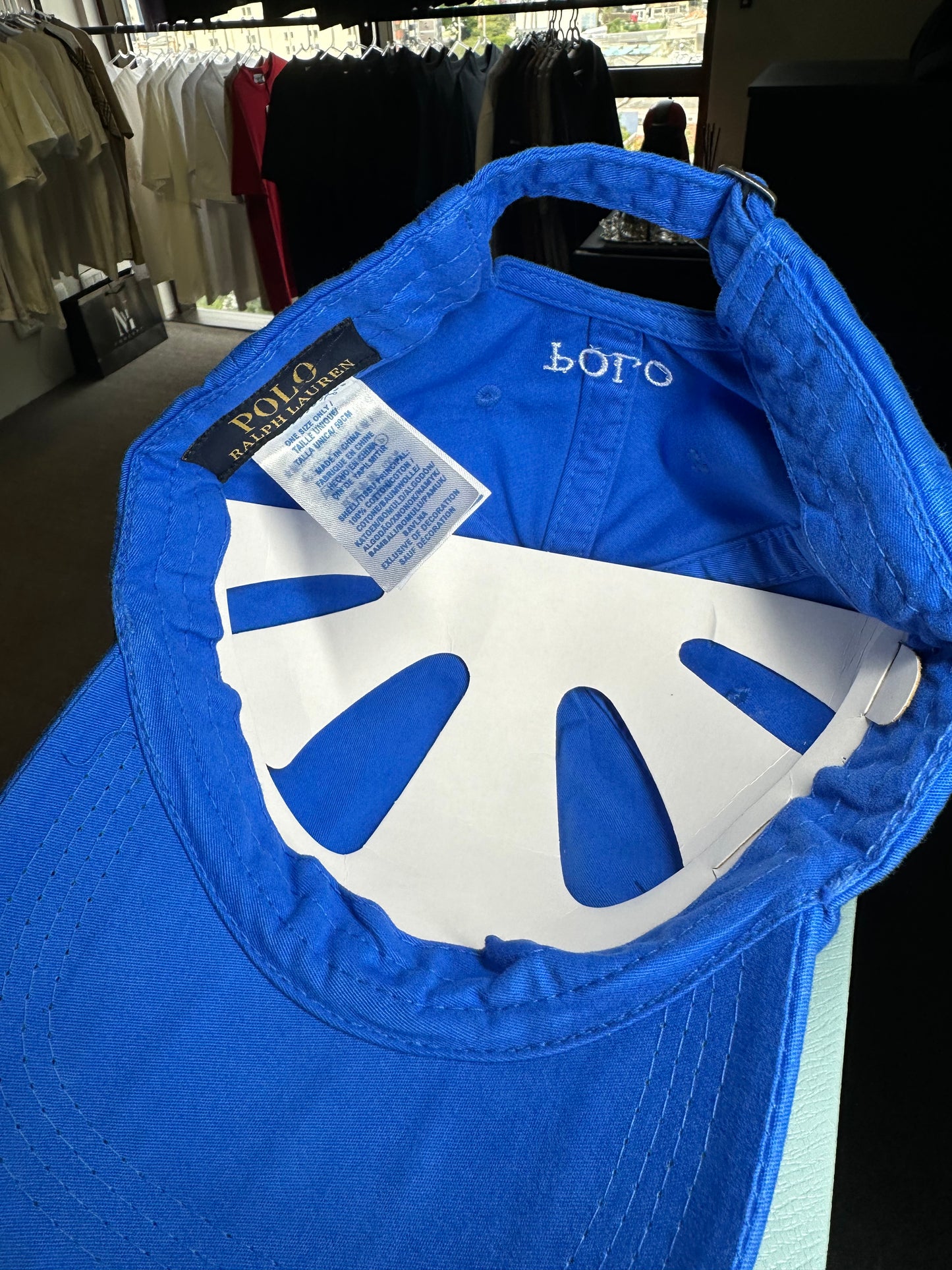 Boné Polo Ralph Lauren com logo bordado