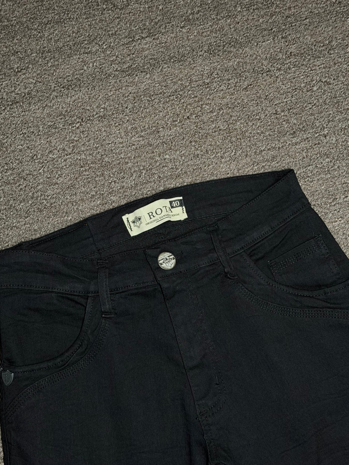 Calça Jeans Skinny - preta