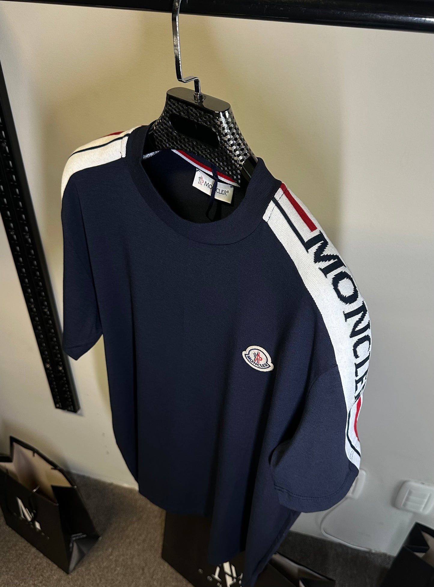 Camiseta MONCLER🇫🇷 - Azul Marinho