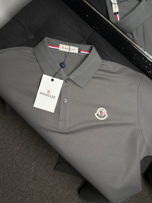 POLO MONCLER 🇫🇷 - Cinza