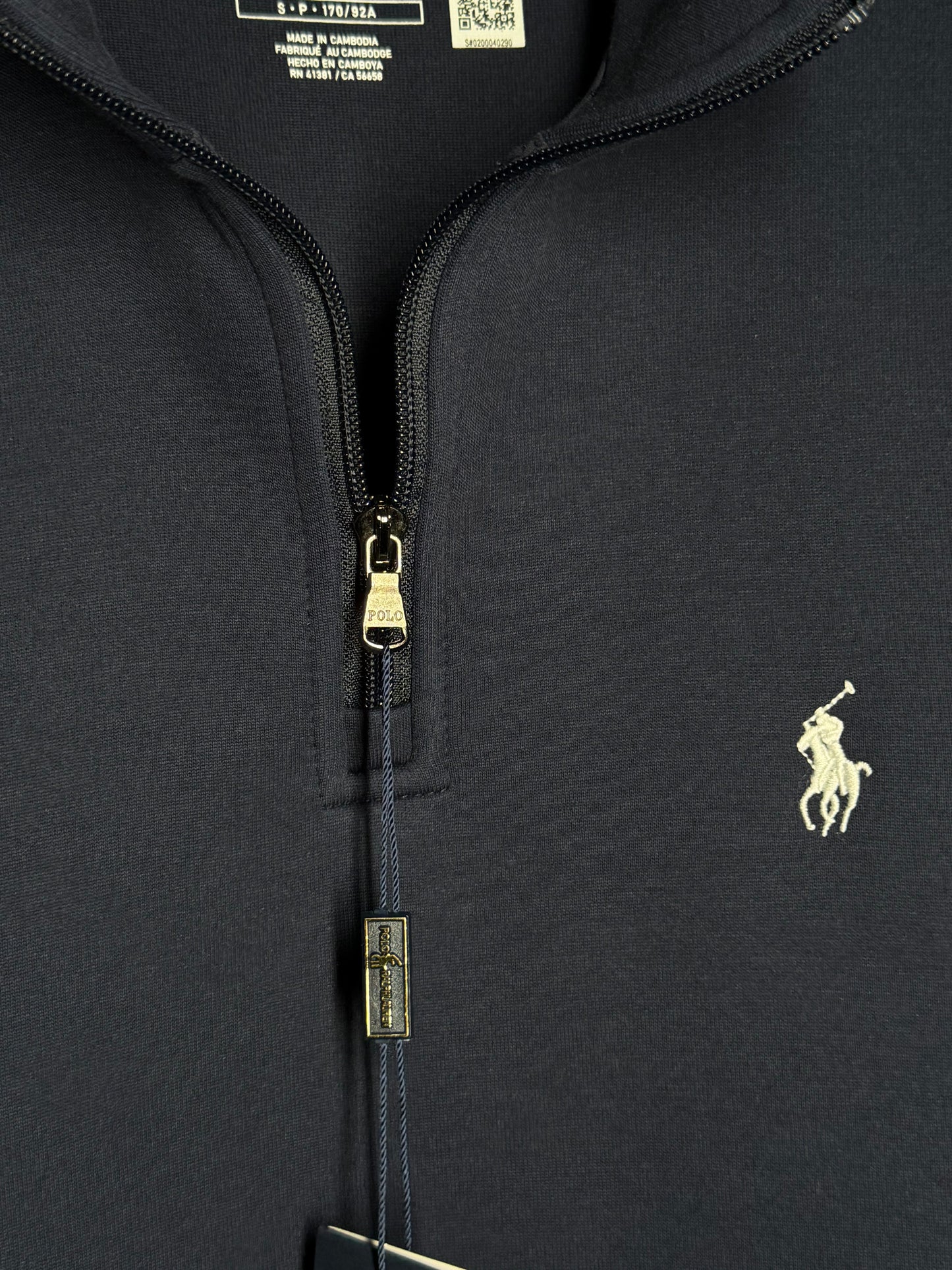 Quarter Zip RALPH LAUREN - Marinho