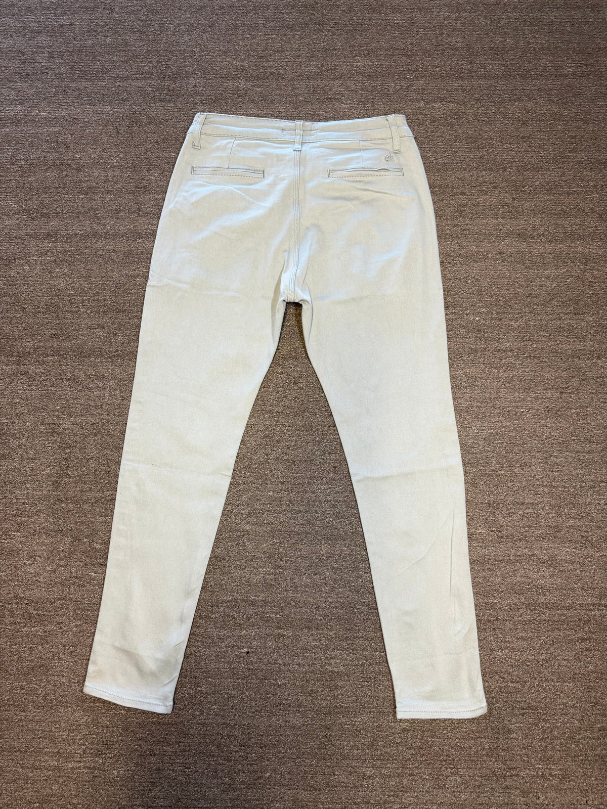 Calça Alfaiataria Slim - Calvin Klein Jeans - Cinza