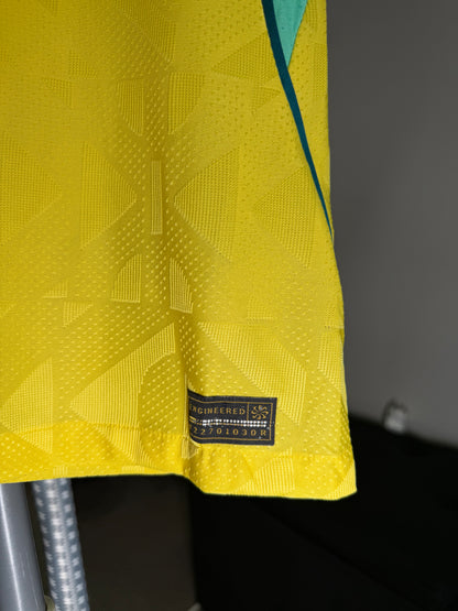 Camisa Brasil Nike I 2026/27 Jogador Masculina 1:1 Amarela