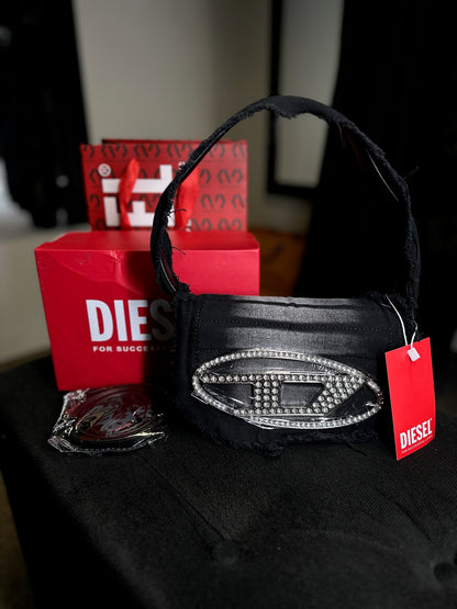 DIESEL bolsa de ombro 1DR em canvas